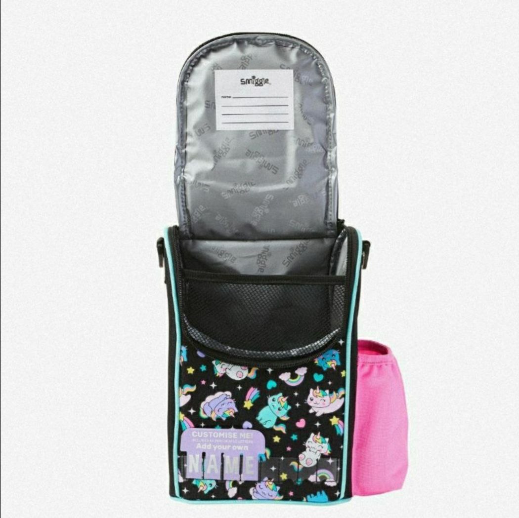 Smiggle Lunch Bag Cat Unicorn Design 26cm