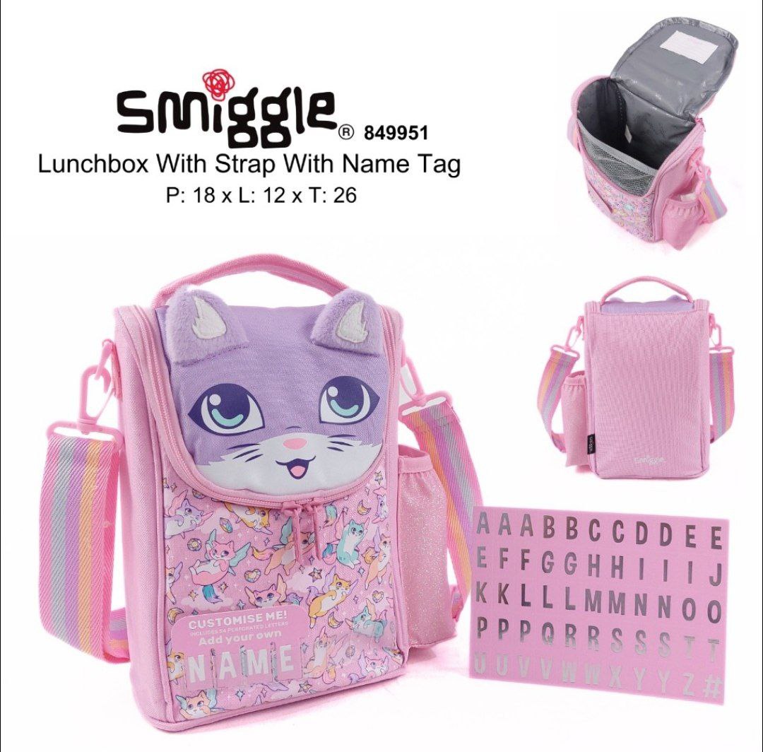 Smiggle Lunch Bag Cat Design 26cm