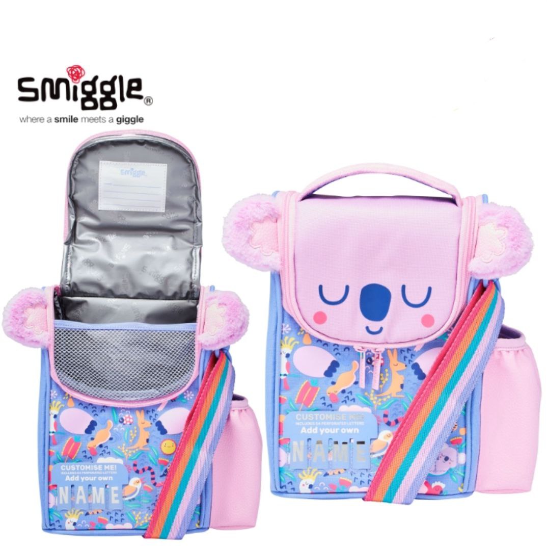 Smiggle Lunch Bag | Shoulder Straps | Koala | 26×18×12cm