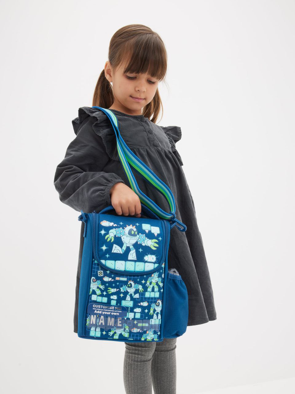 Smiggle Lunch Bag Game Design 26cm