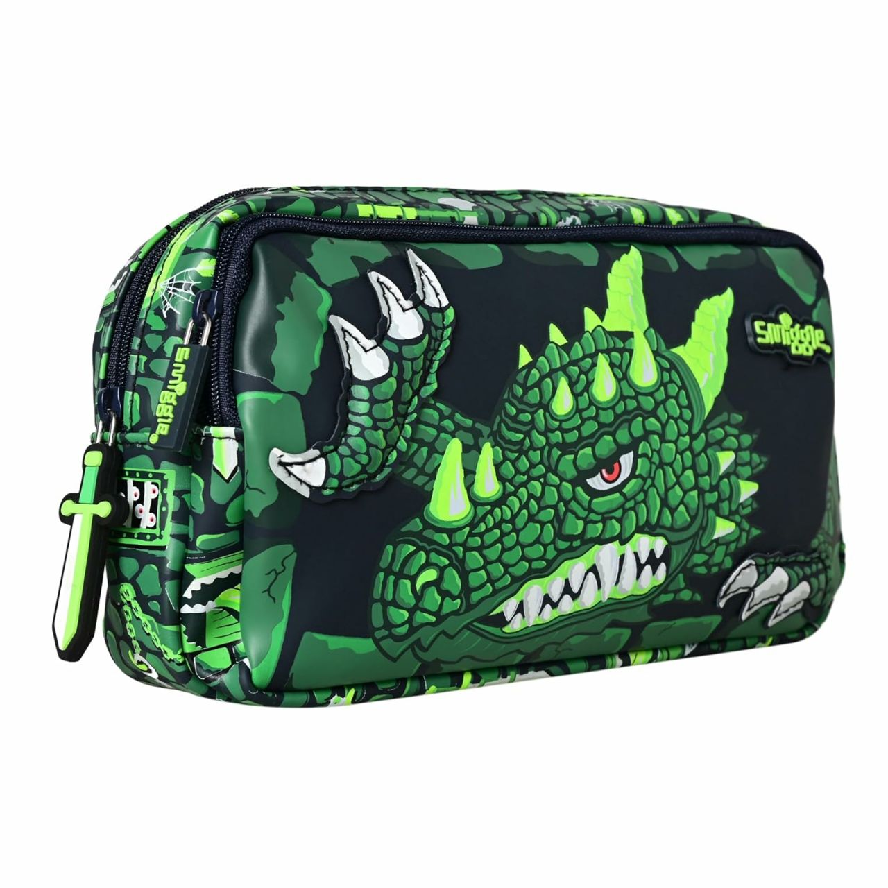 Smiggle Pencil Case Dinosaur Design