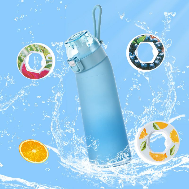 Flavored Water Bottle 650ml With 3 Random Flavor Pods