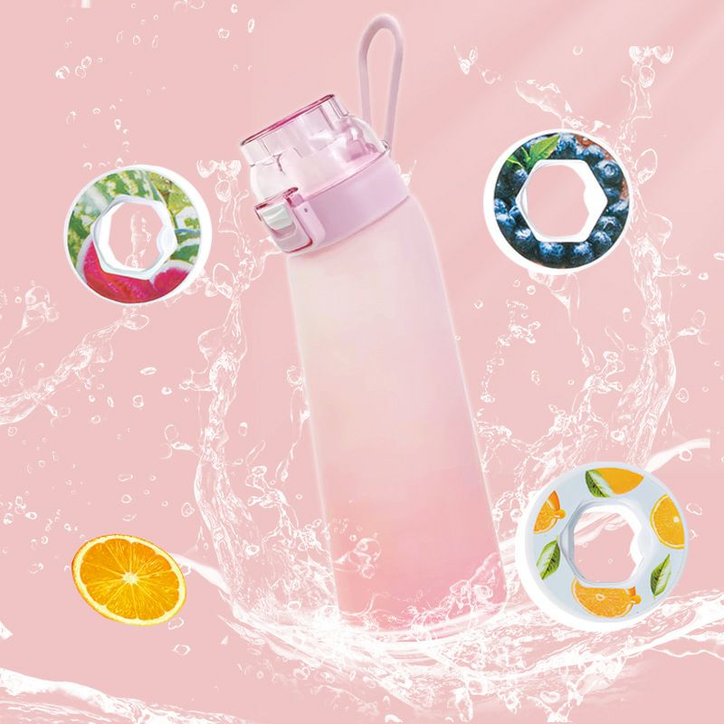 Flavored Water Bottle 650ml With 3 Random Flavor Pods