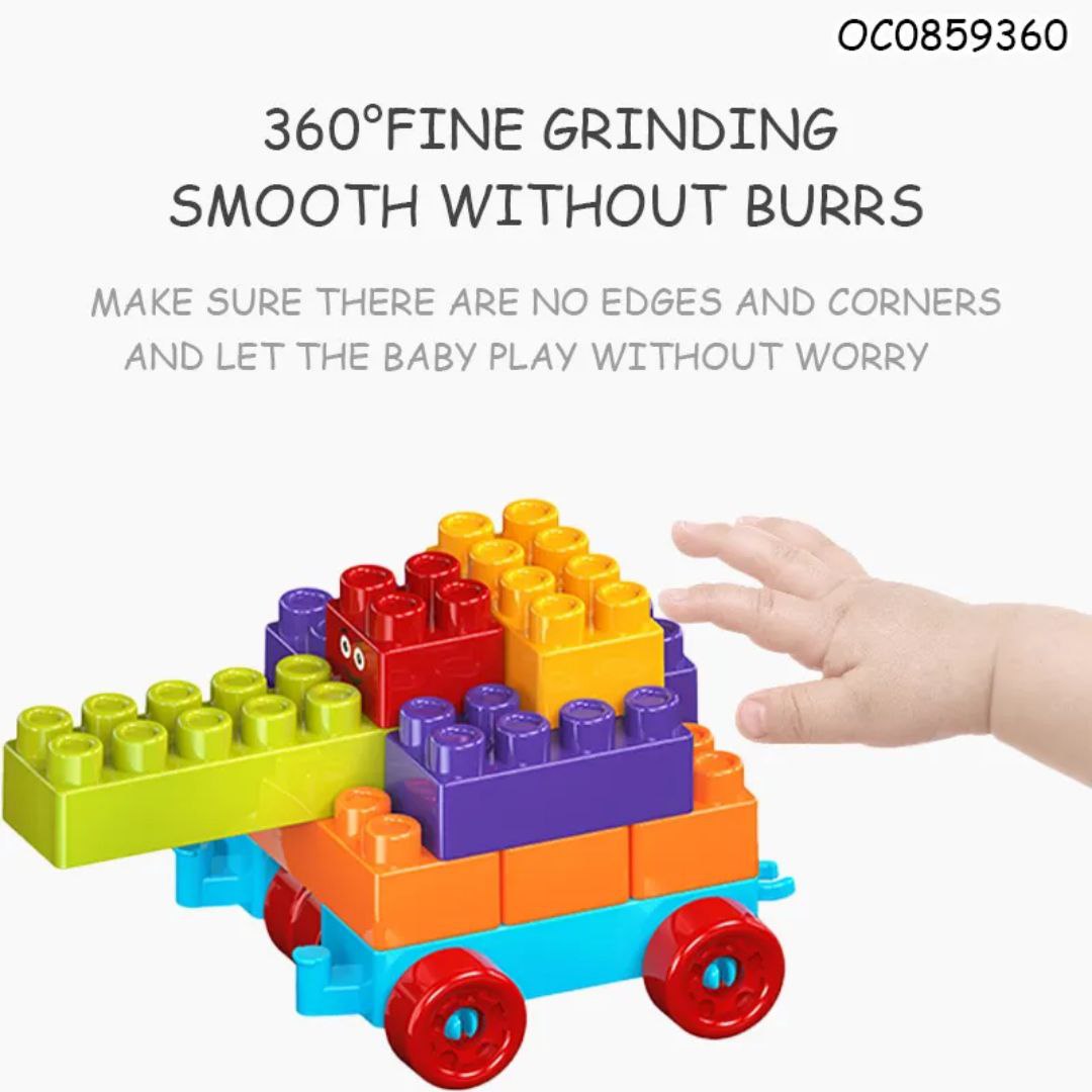 Building Blocks Kids Educational Table 40 Pcs