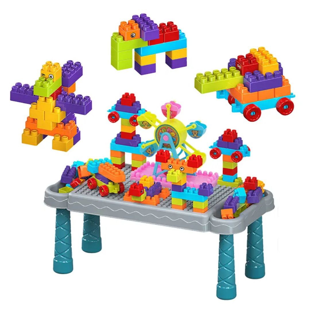 Building Blocks Kids Educational Table 40 Pcs