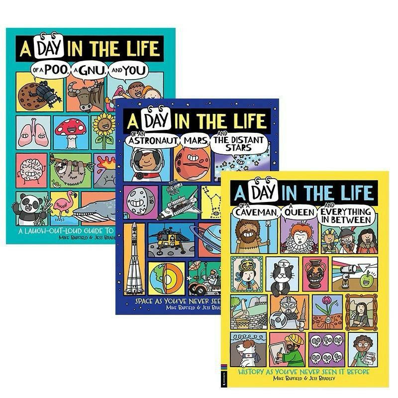 A Day In The Life Set Of 3 Books Encyclopedia