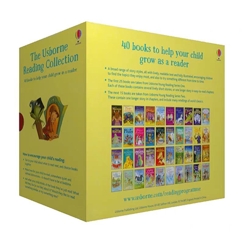 The Usborne Reading Collection 40 Book Set