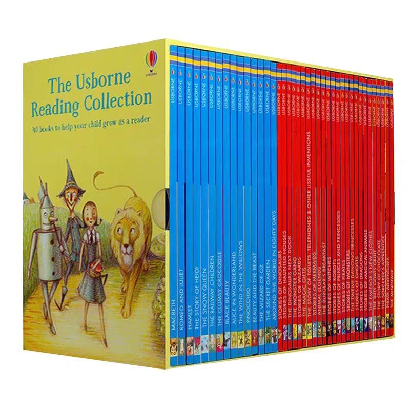 The Usborne Reading Collection 40 Book Set