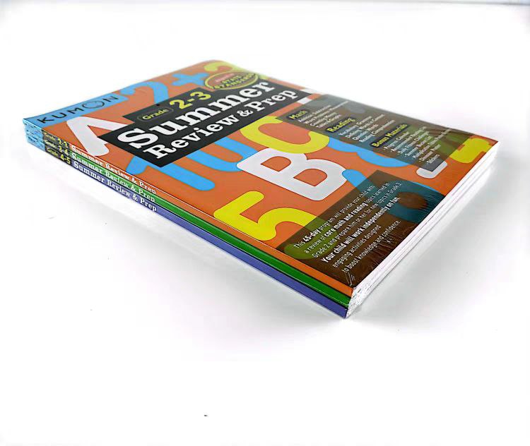 Kumon Summer Review & Prep Grade 2-5 Book For Kids