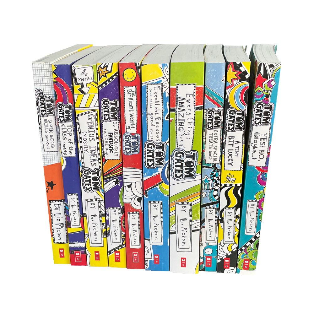 Tom Gates 10 Books Set