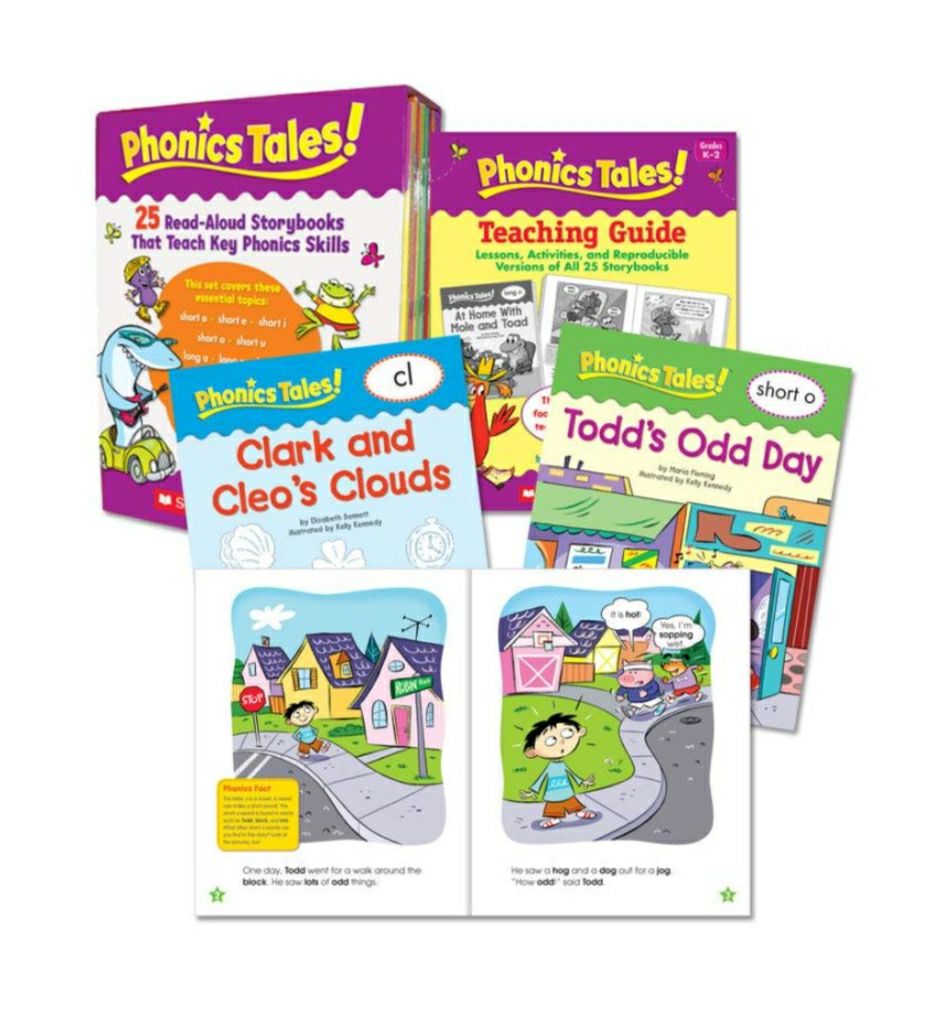 Phonics Tales 25 Books Set For Kids