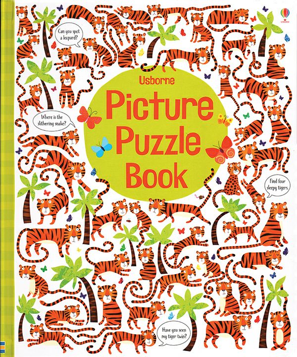 Usborne Picture puzzle Book For Kids