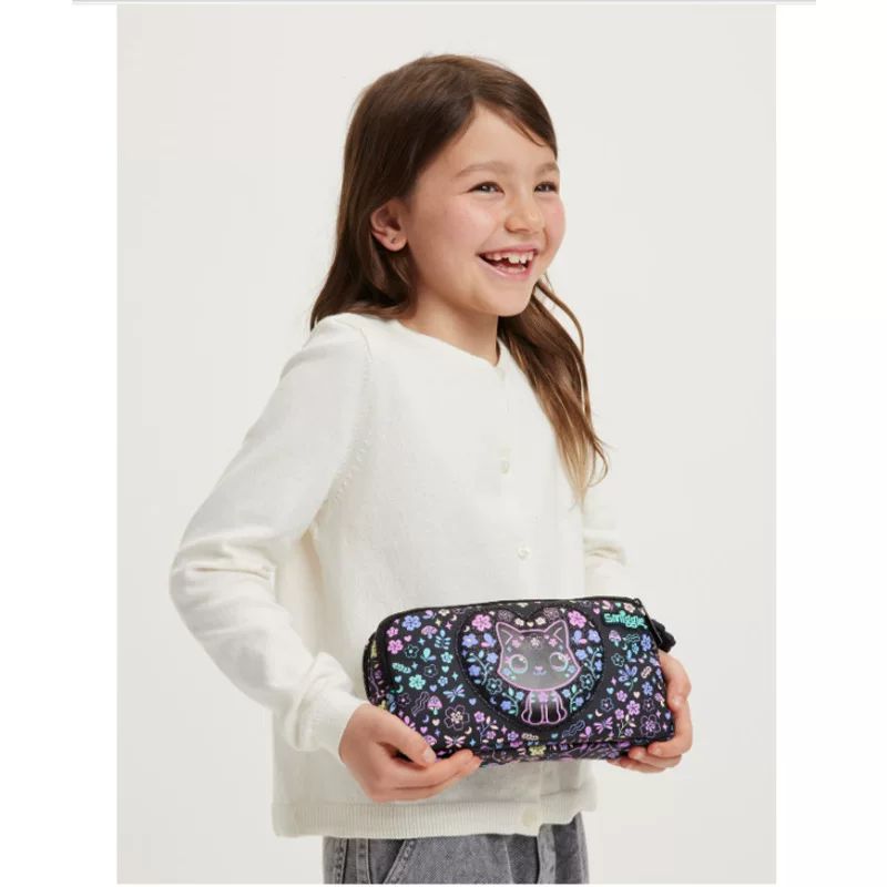 Smiggle Pencil Case Cat Design