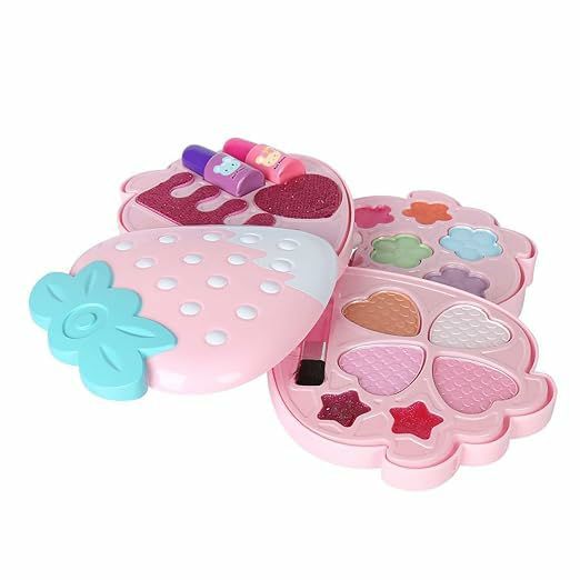 Sweet Strawberry Makeup Toy Set For Kids