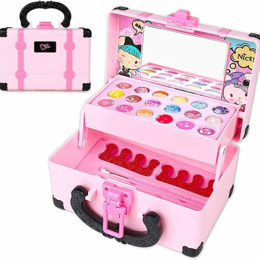 Makeup Toy For Kids Pink Bag