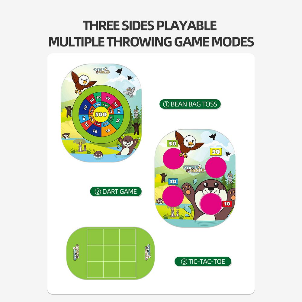 Bean Bag Toss Game 3in1 For Kids