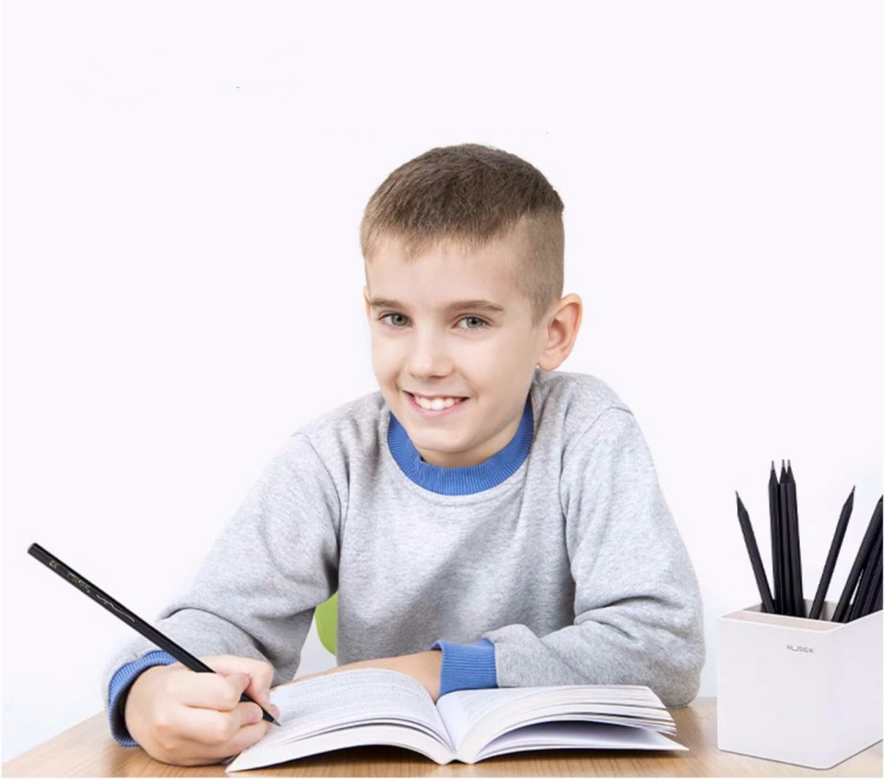 Black Wood Pencil 2B Pack Of 10