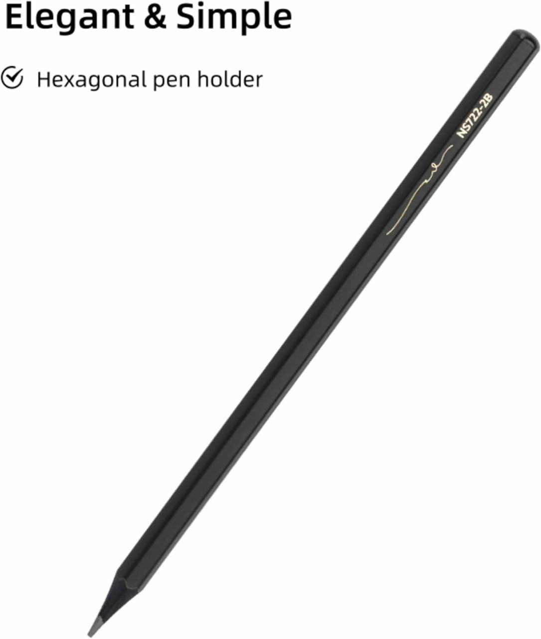 Black Wood Pencil 2B Pack Of 10