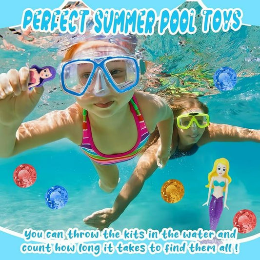 Mermaid Dive Toys 4 Pcs