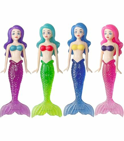 Mermaid Dive Toys 4 Pcs