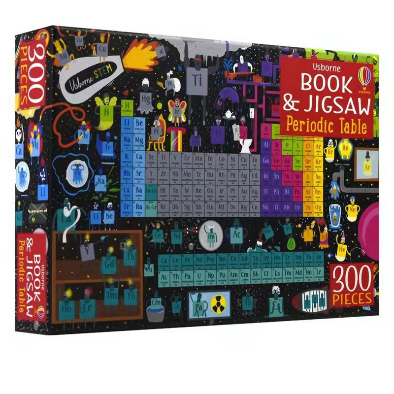 Usborne Book & Jigsaw Periodic Table 300 Pcs