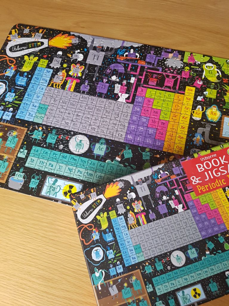 Usborne Book & Jigsaw Periodic Table 300 Pcs
