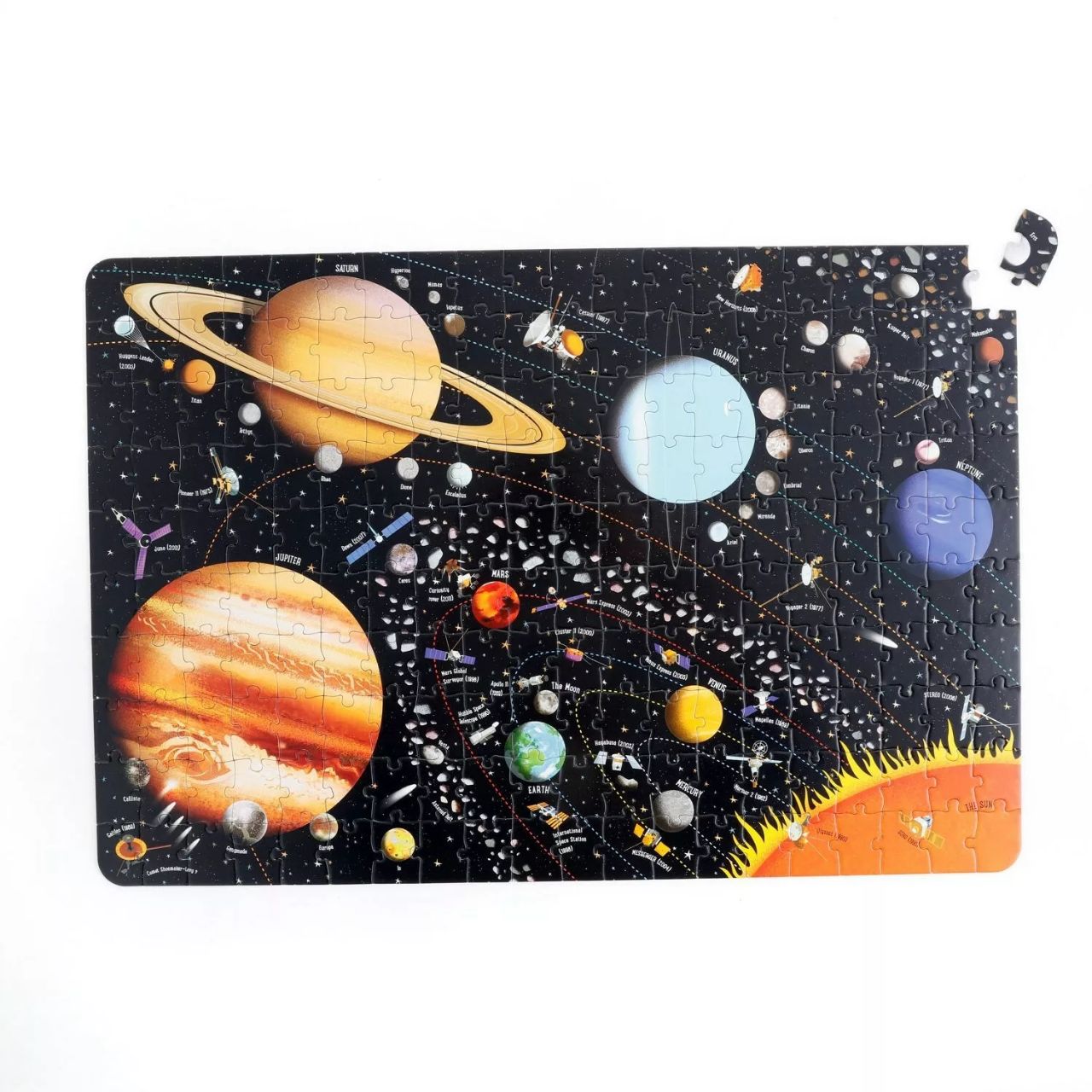 Usborne Book & Jigsaw Puzzle Solar System 200 Pcs