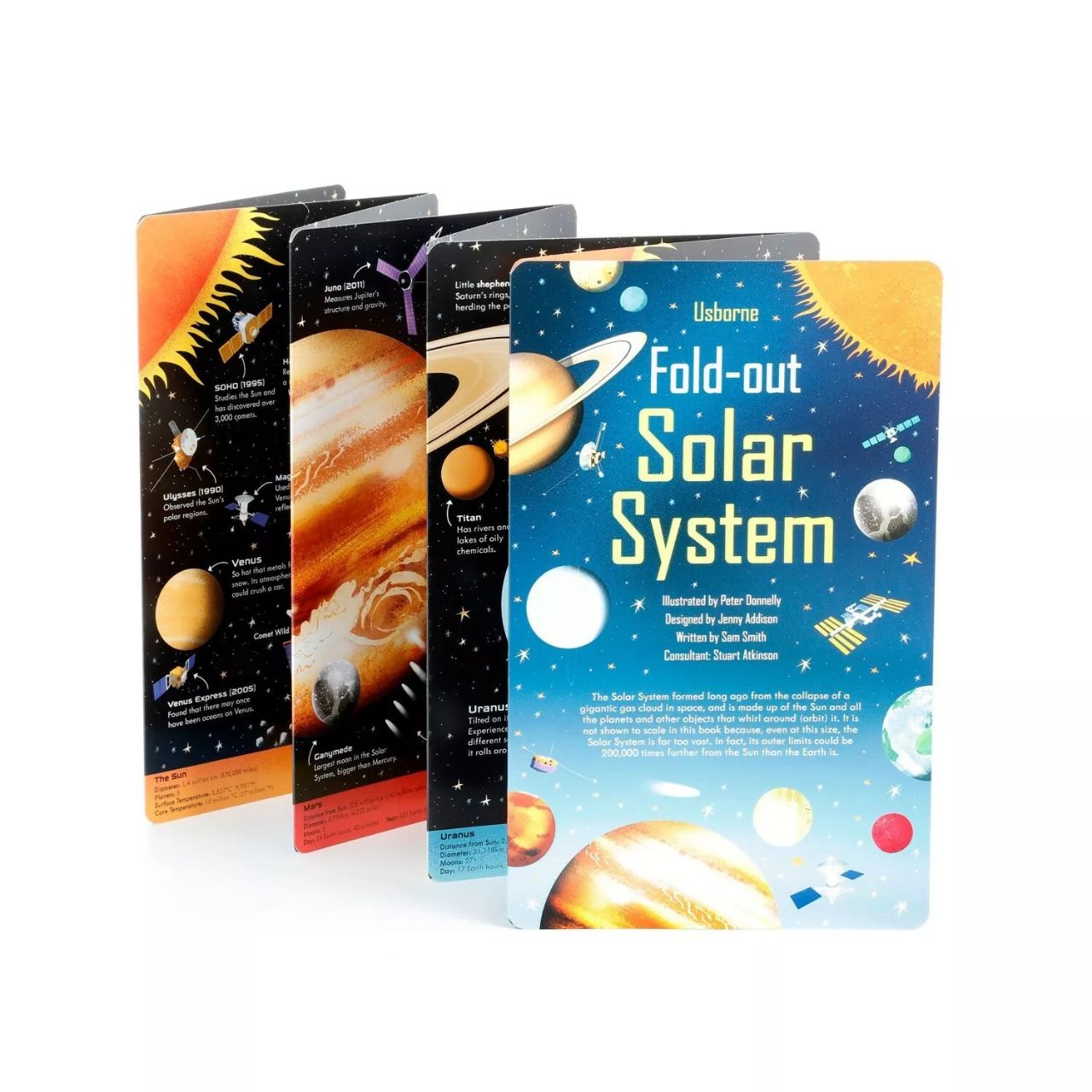 Usborne Book & Jigsaw Puzzle Solar System 200 Pcs