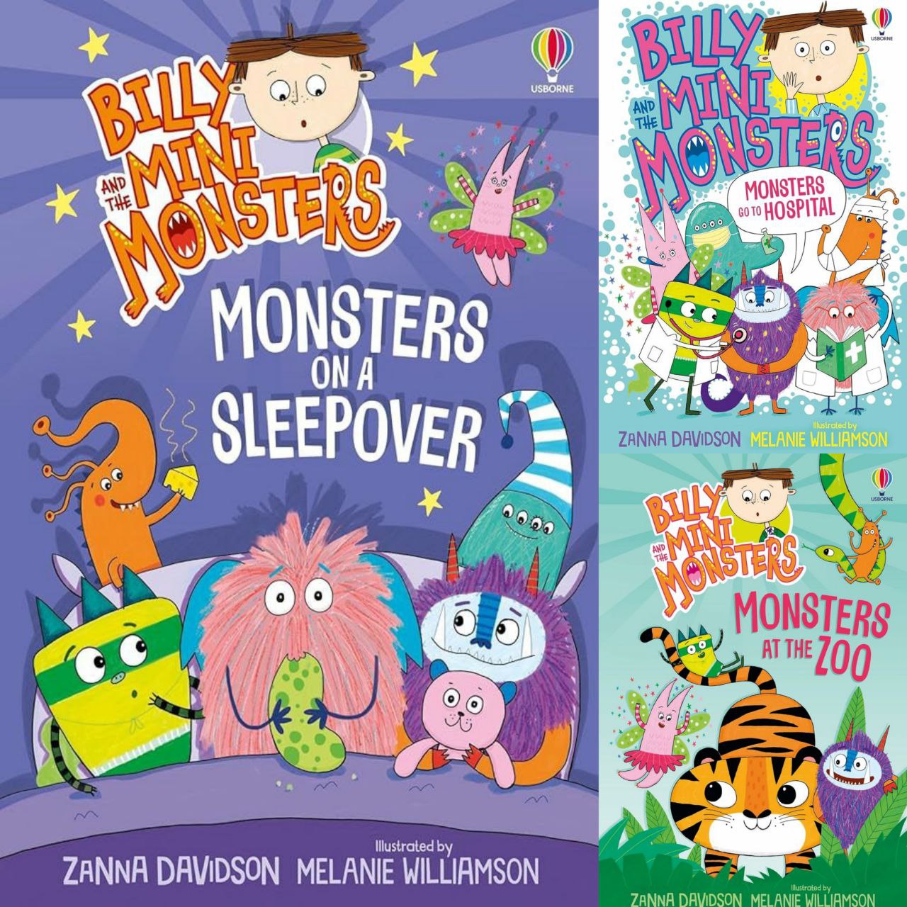 Billy And The Mini Monsters 15 Books Set