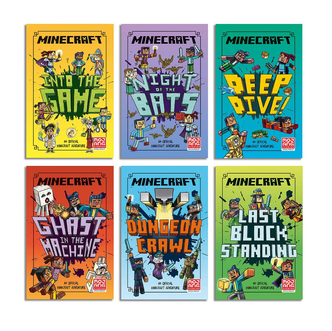 Minecraft The Woodsword Chronicles Collection 6 Books Set