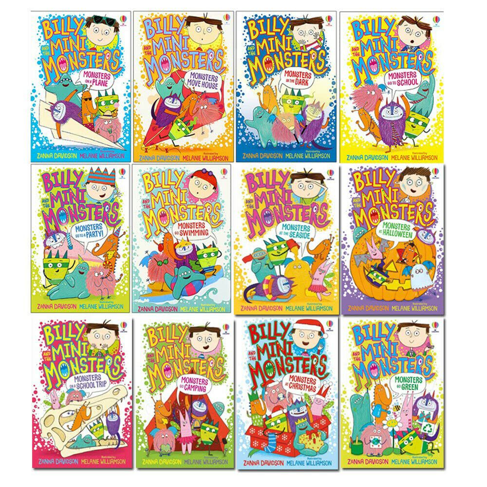 Billy And The Mini Monsters 15 Books Set