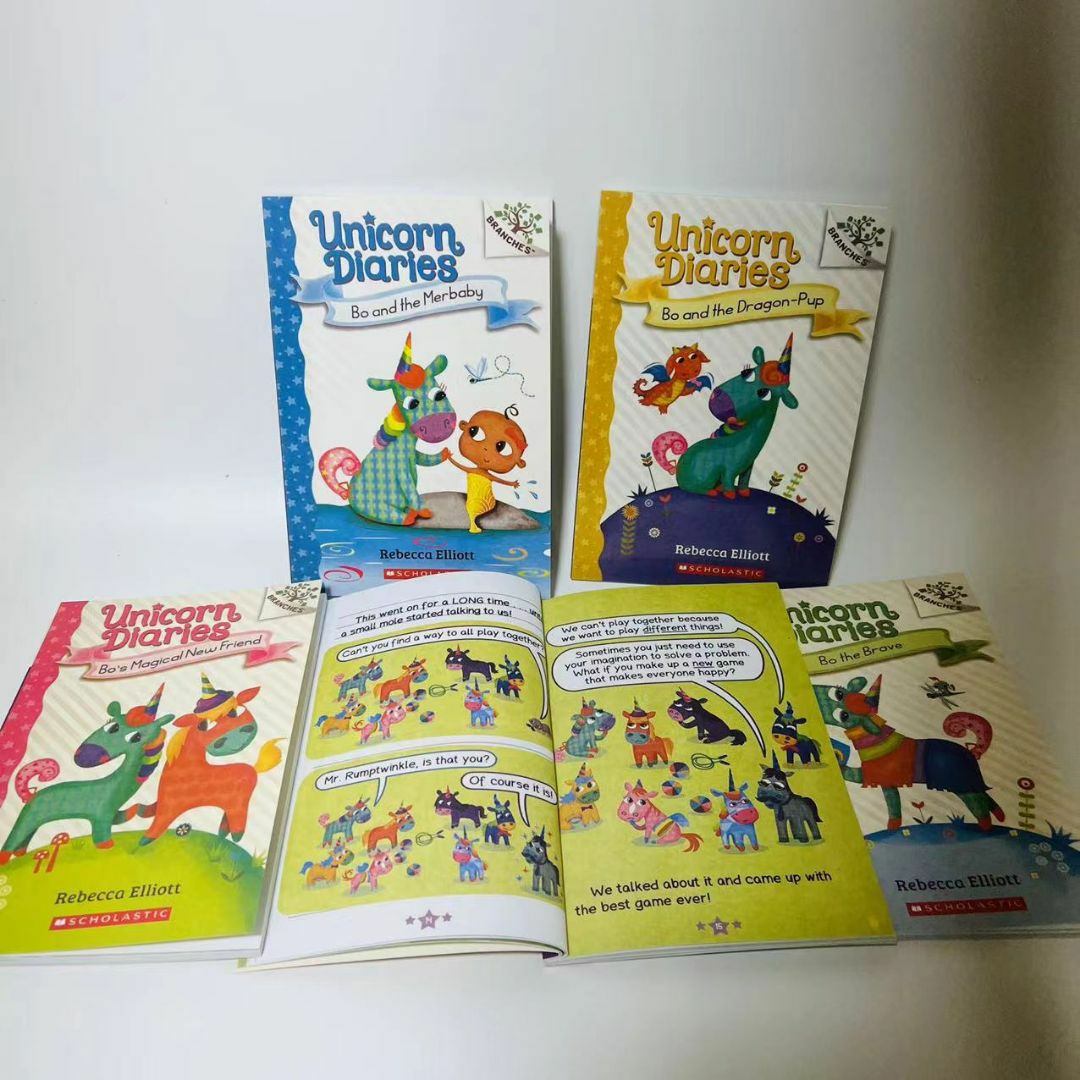 Unicorn Diaries 5 Books Set For kids