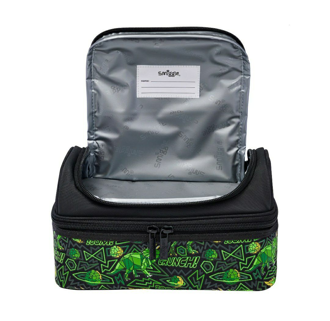 Smiggle Lunch Bag Dinosaur Design 24.5×16.5×15cm