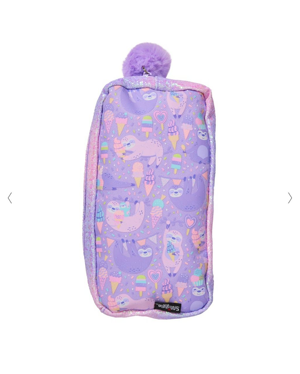 Smiggle Pencil Case Sloth Design