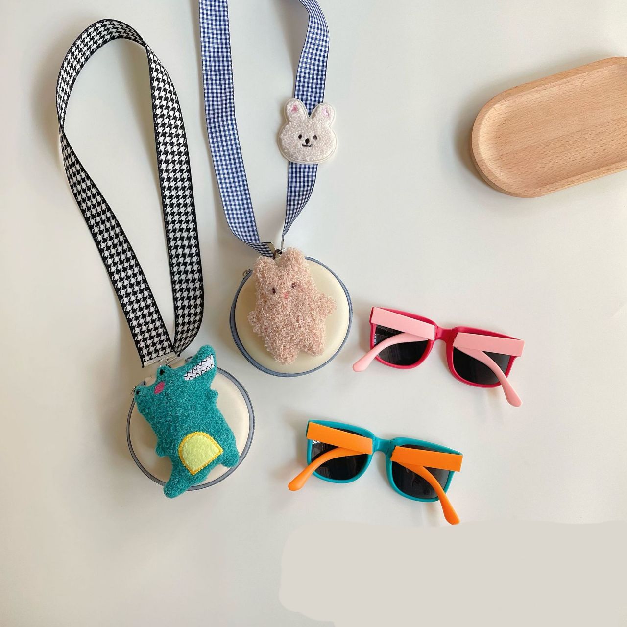 Sunglasses With Case For Kids Animal Design
