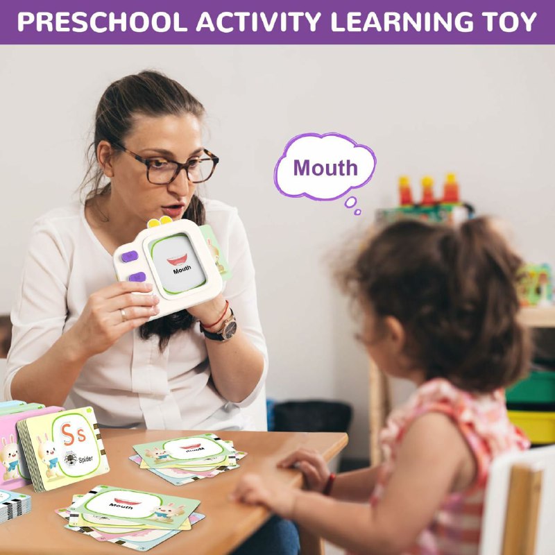 Talking Flash English Educational Toy For Kids with 120 Cards