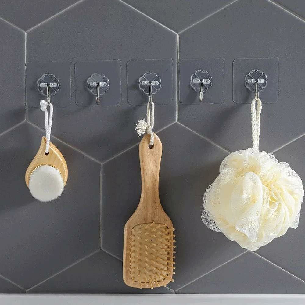 Wall Hook Strong Adhesive 10 Pc