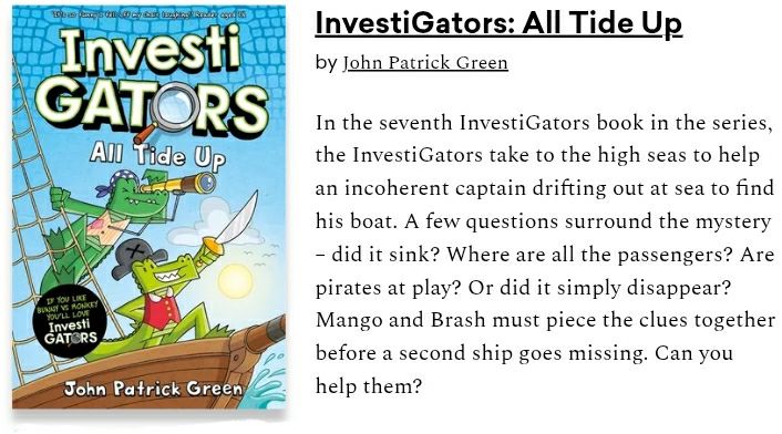 Inverstigators Set Of 9 Books Hard Cover