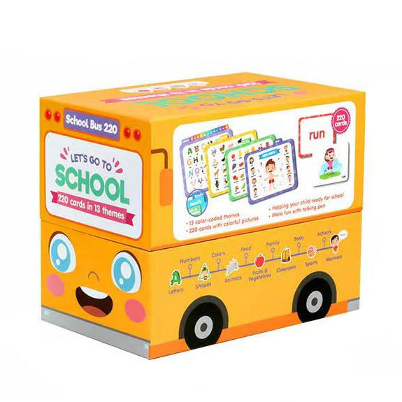Bus Cards Learning Toy For Kids