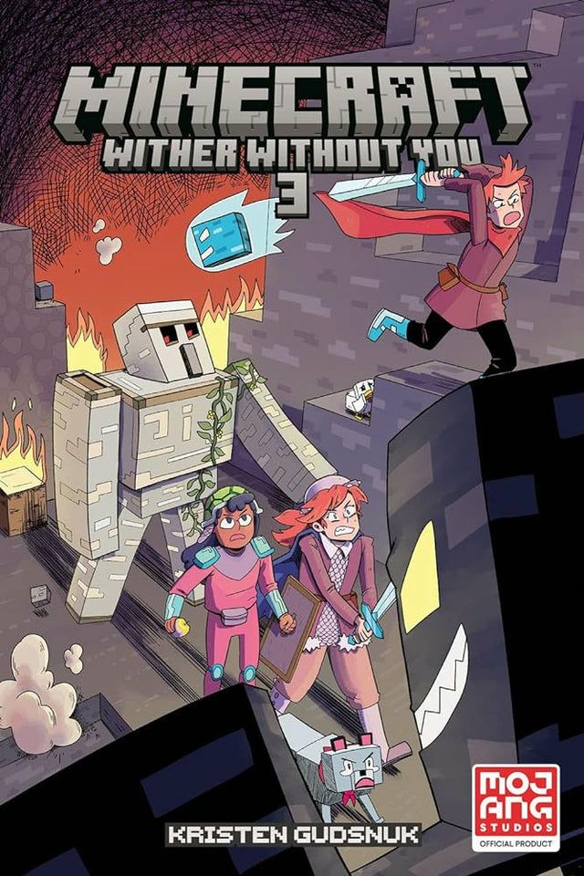 Minecraft 3 Books Set Wither Without you 1-3