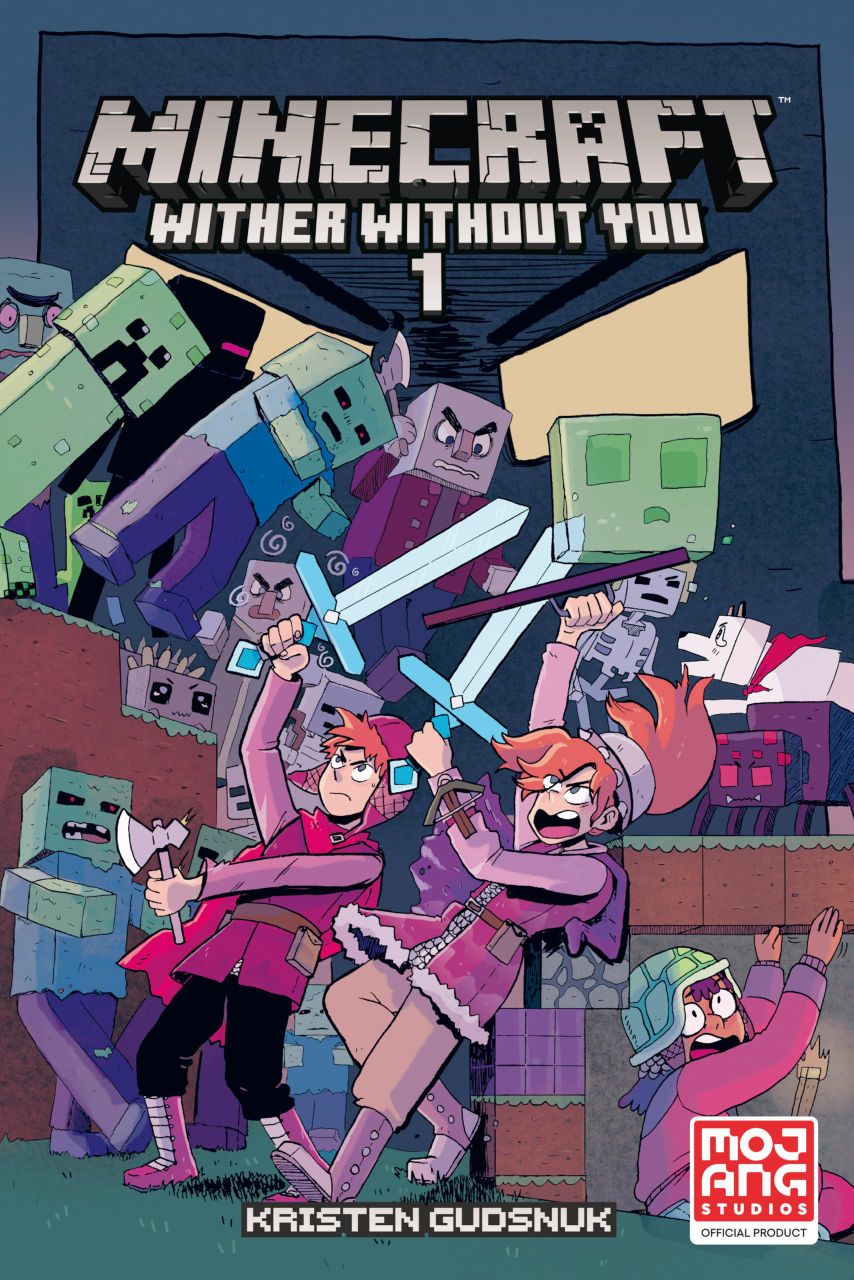 Minecraft 3 Books Set Wither Without you 1-3