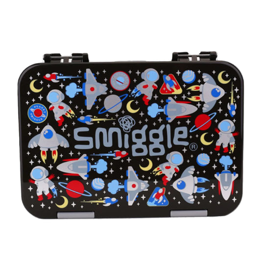 Smiggle Lunch Box Space Design 21x15x4.5