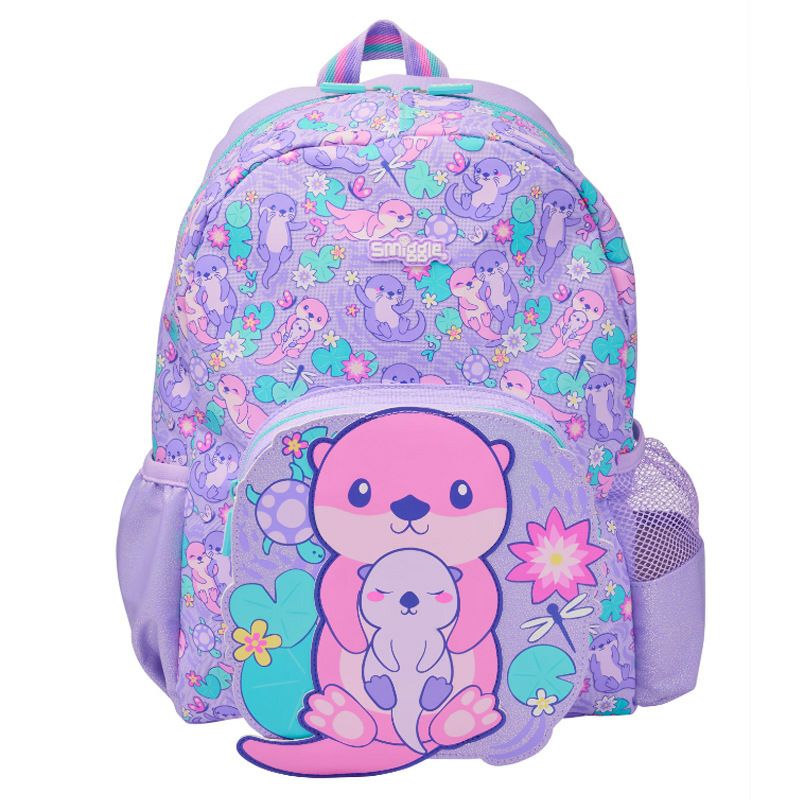 Smiggle 3pcs Set For School Backpack 38cm Lunch Bag Case