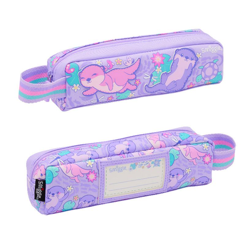 Smiggle 4pcs Set For School Backpack 38cm Lunch Bag Case Bottle