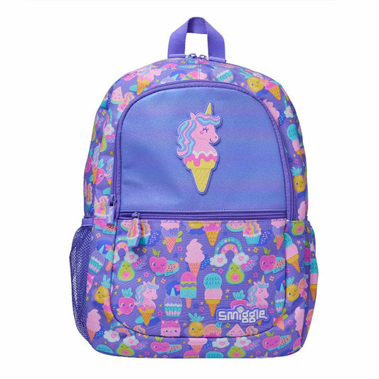 Smiggle Backpack Unicorn Ice Cream Design 42cm G1-G3