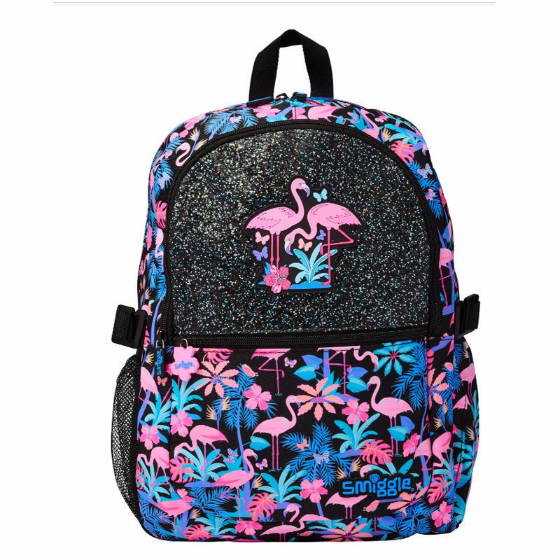 Smiggle Backpack Flamingo Design 42cm G1-G3