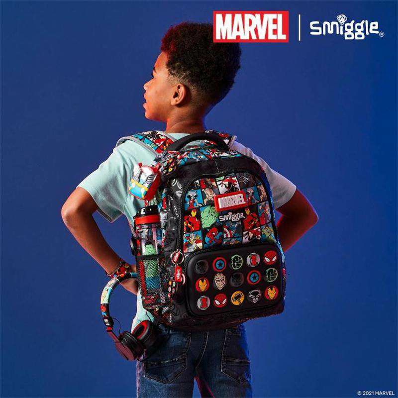 Smiggle Backpack Marvel Super Hereos Design 42cm G1-G3