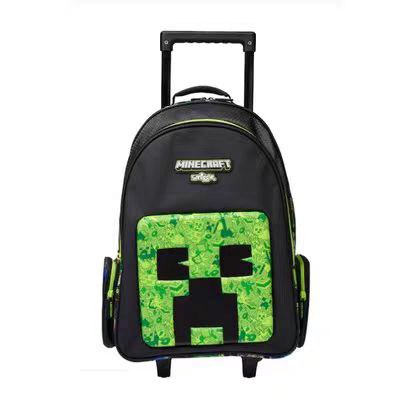 Smiggle Backpack With Wheels Minecraft Design