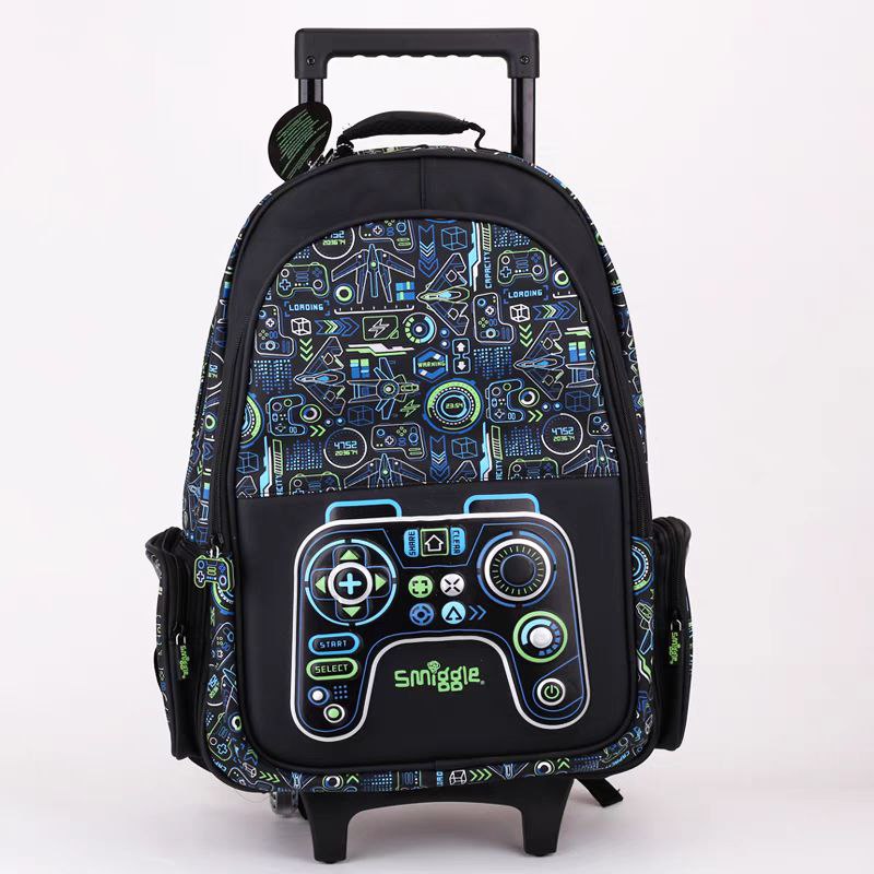 Smiggle Backpack With Wheels Game Design