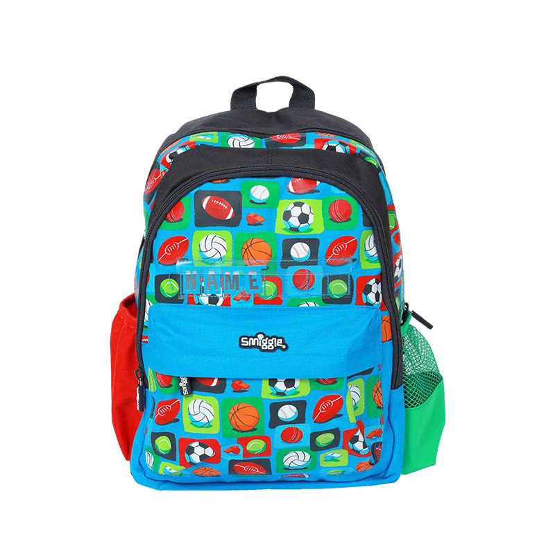 Smiggle Small Backpack Balls Design 38cm KG1-KG3
